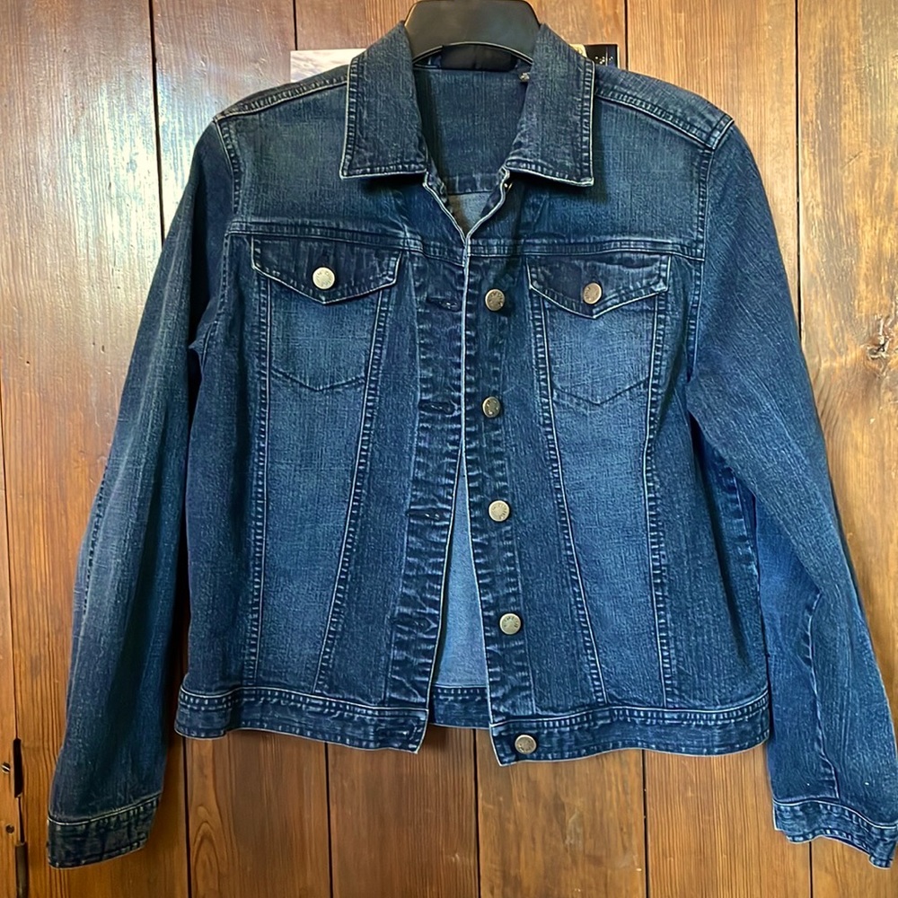 Riveted by Lee denim jacket Ladies size L New without tags